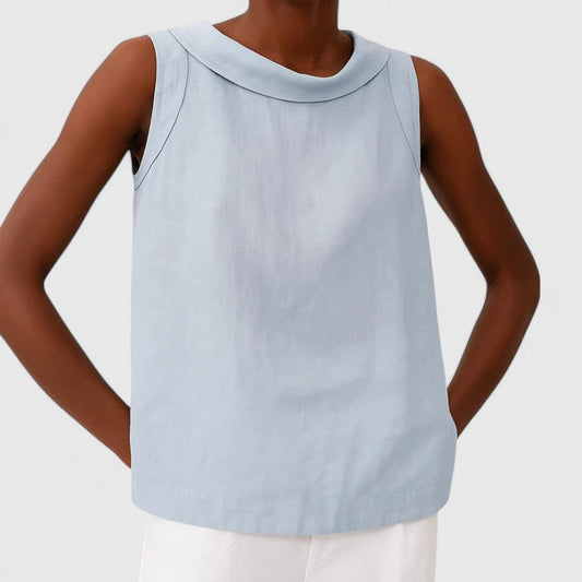 MIA – CLASSIC EASE SLEEVELESS BLOUSE
