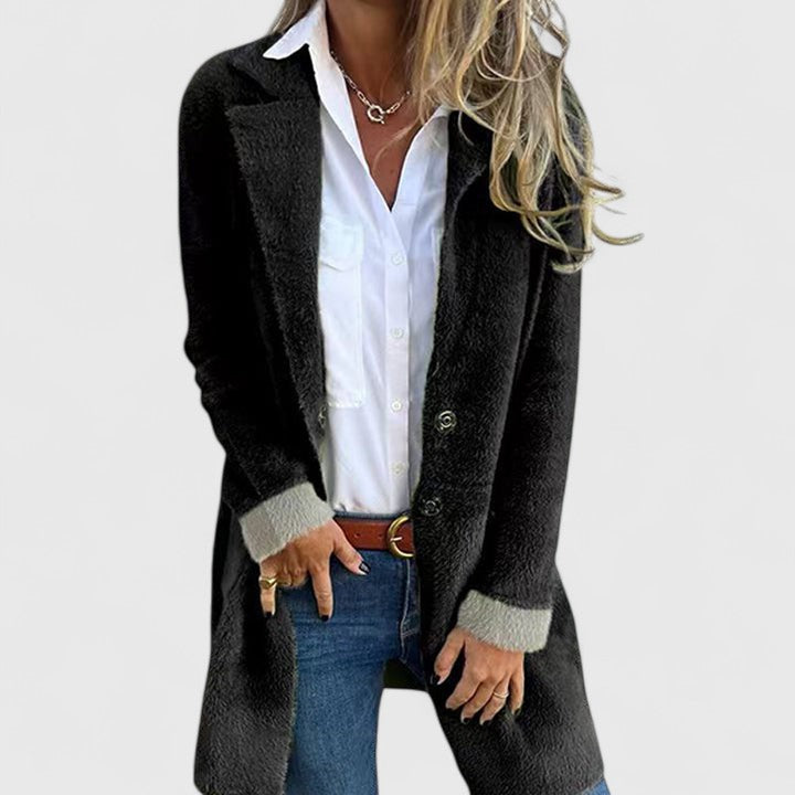 HARPER – LONG BUTTON CARDIGAN