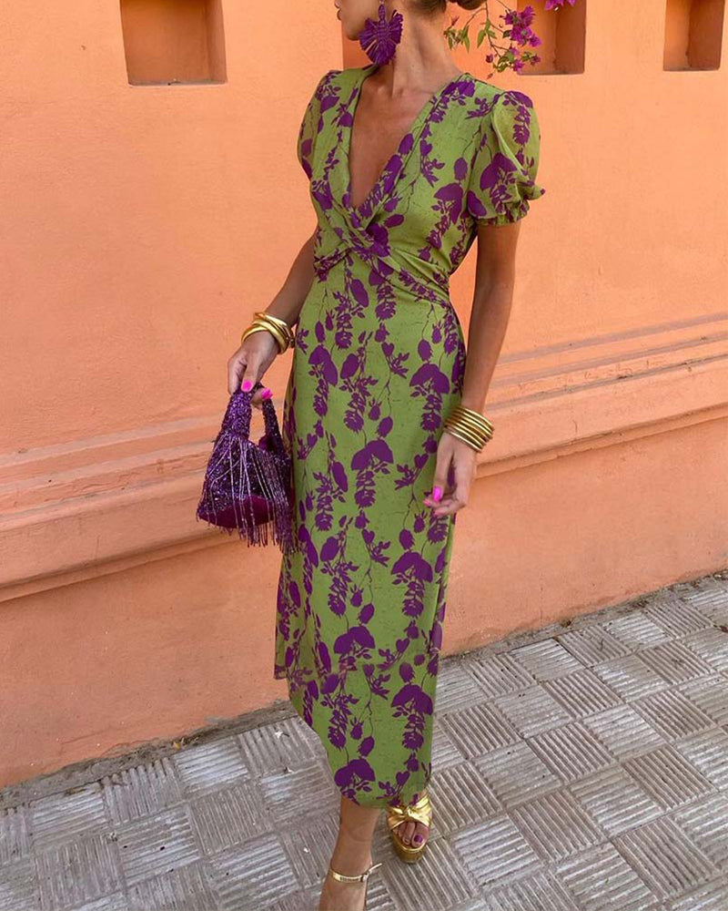 Irie – Elegant Floral Dress
