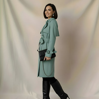 Eleonora™ | Elegant and fashionable trench coat