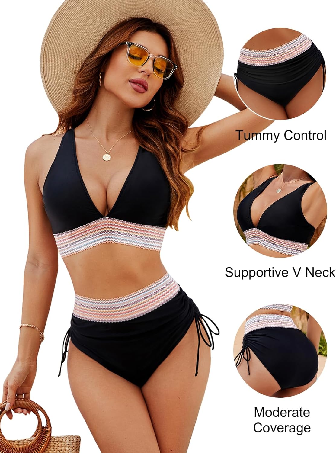AZALEA – HIGH-WAISTED BIKINI SET