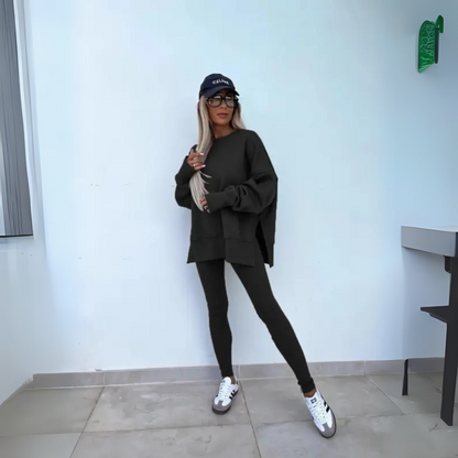 MADISON – OVERSIZED SWEATSHIRT & LEGGINGS SET