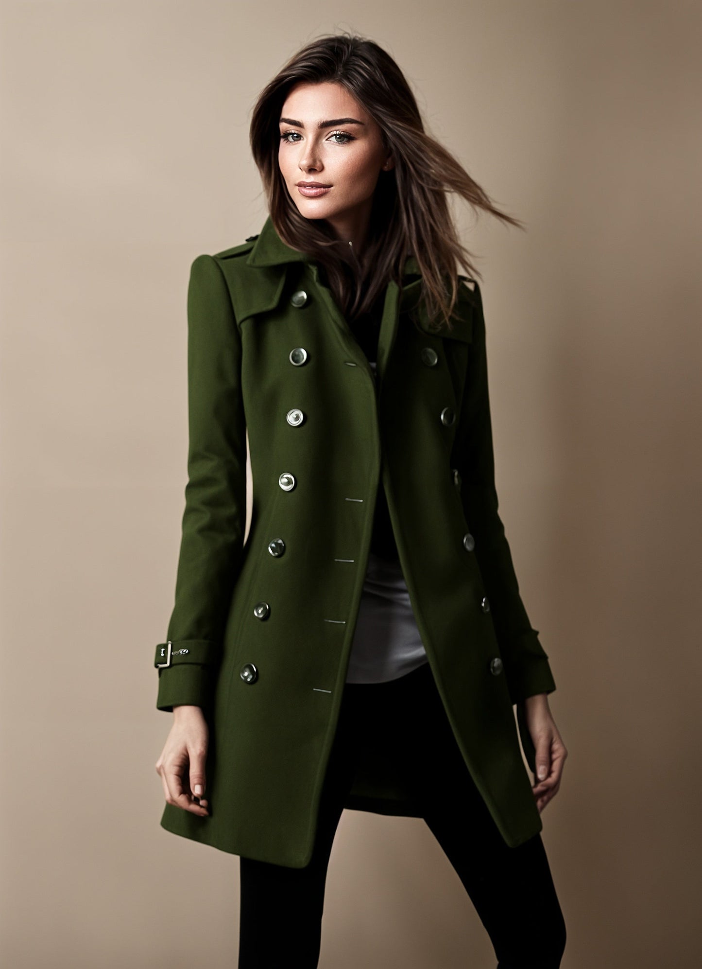 Jennifer | Timeless and Elegant Trench Coat