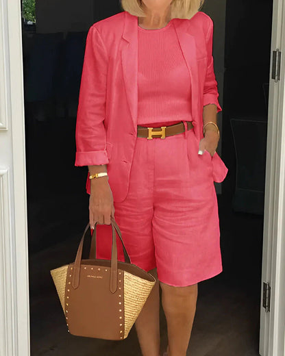 Junessa – Stylish Two-Piece Suit Set