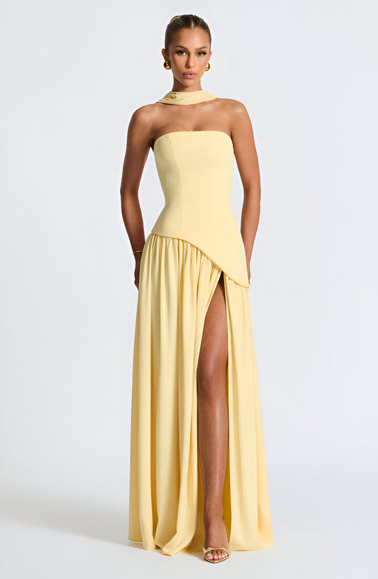 LOTTIE – RADIANT STRAPLESS EVENING GOWN