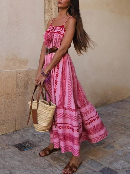 Victoria - Bohemian Breeze Maxi Dress