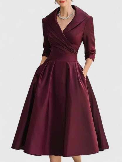 THALIORA – ELEGANT MIDI DRESS