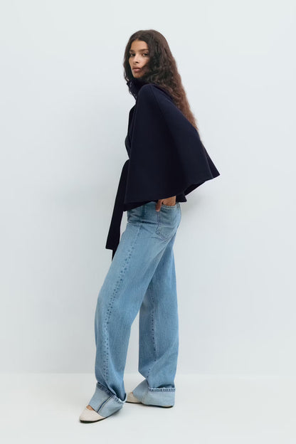 EVELYRAEN – ELEGANT WOMEN’S BELTED COAT