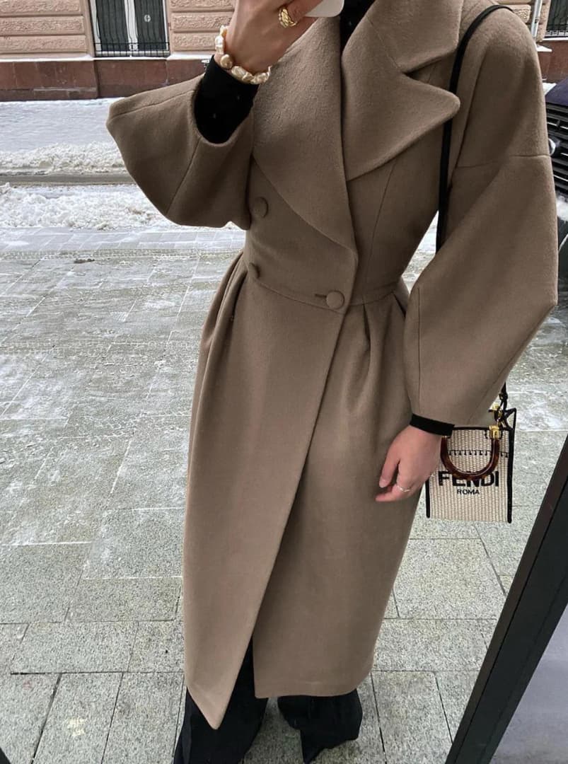Elowen™ – Elegant Long Coat