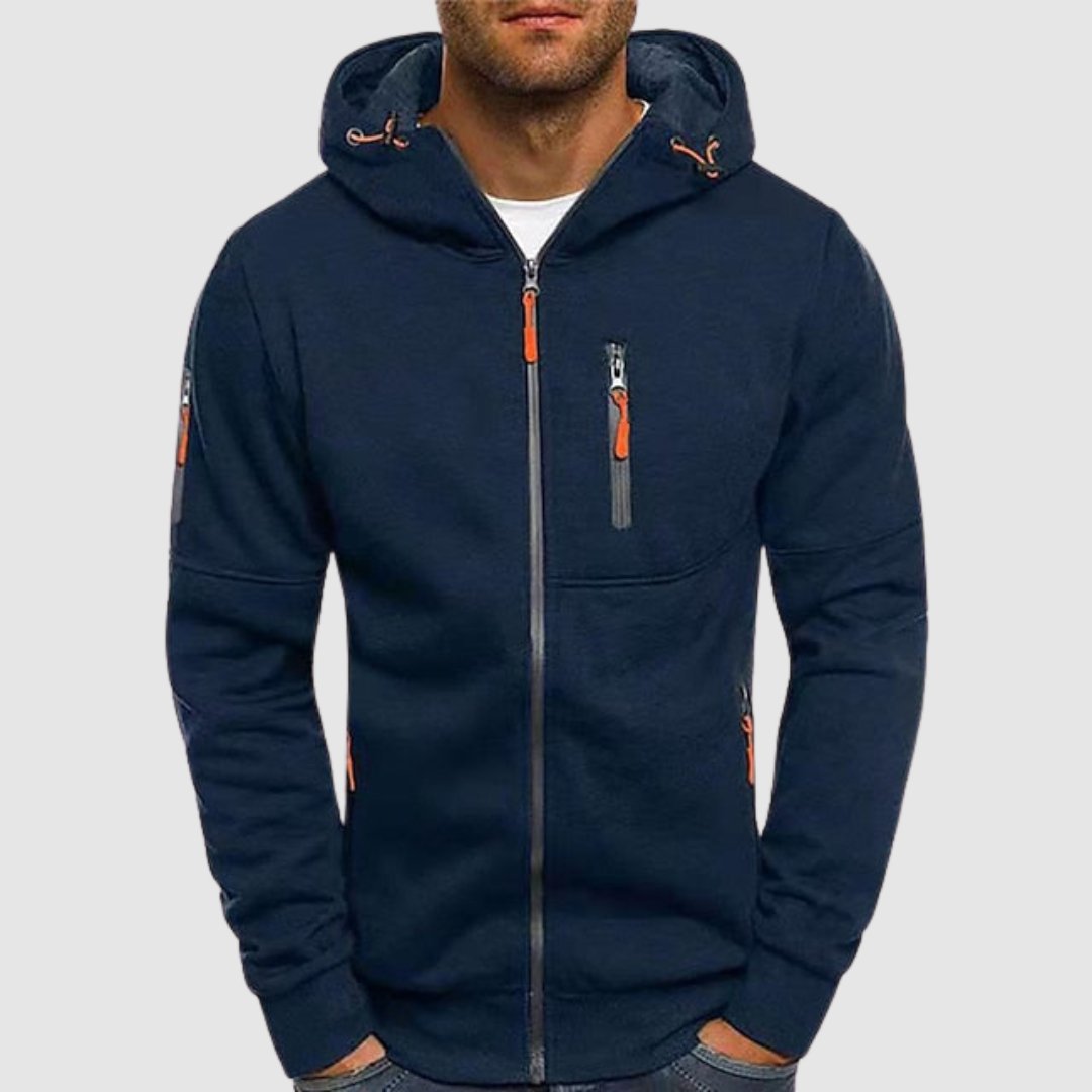DYLAN – MODERN ZIP HOODED JACKET