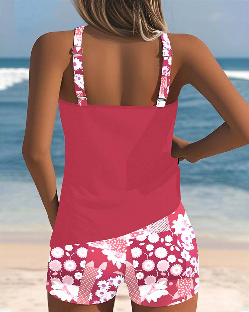 KENDALL – ISLAND BLOOM TANKINI SET