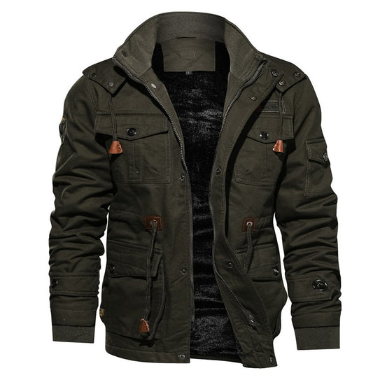 SEVI – MILITARY-INSPIRED UTILITY JACKET