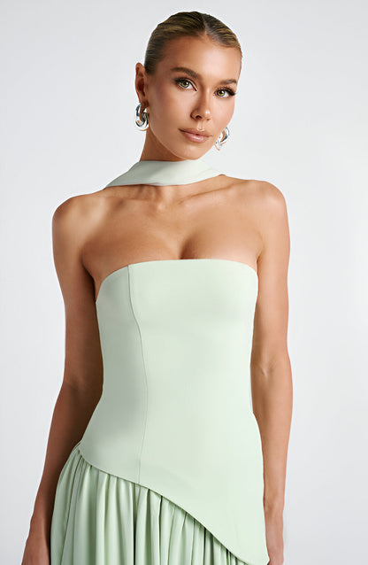 LOTTIE – RADIANT STRAPLESS EVENING GOWN