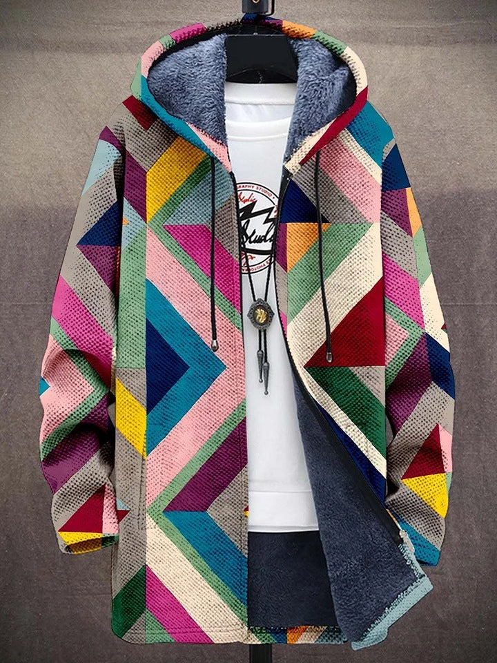 LISA – COZY PATCHWORK HOODIE JACKET