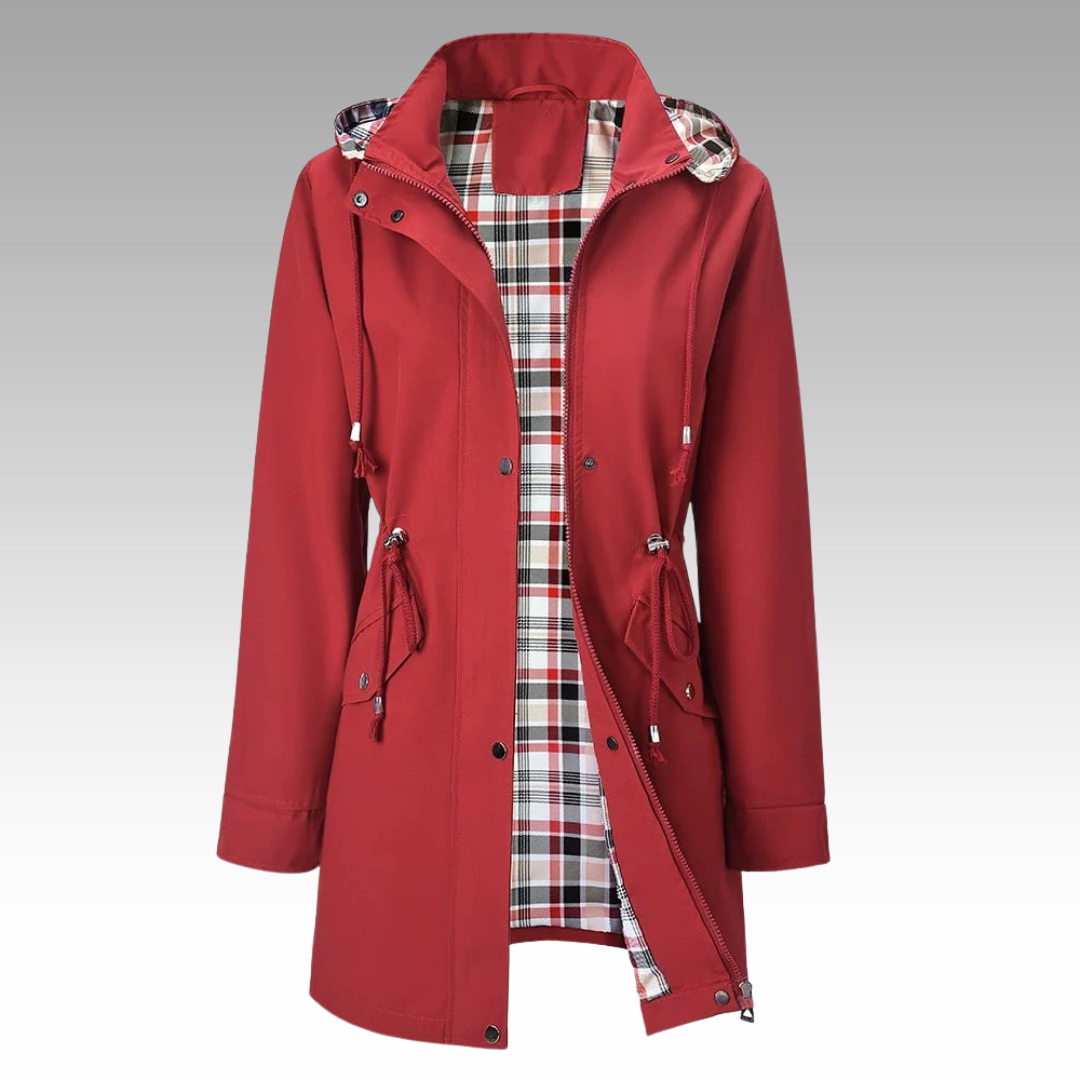 ELLA - RAIN-READY HOODED COAT