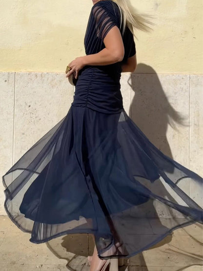 JENNIE – THE ELEGANT OFF-THE-SHOULDER MIDI DRESS