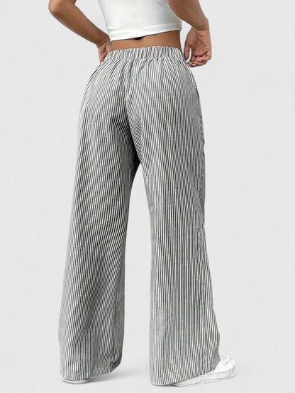 SIERRA – STRIPE FLOW LOUNGE PANTS