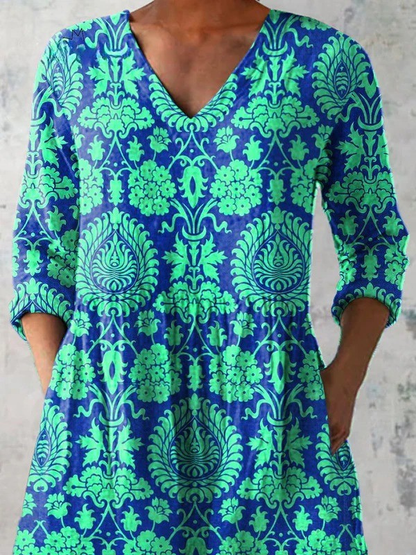 Beatrix - Long V-Neck Shirt
