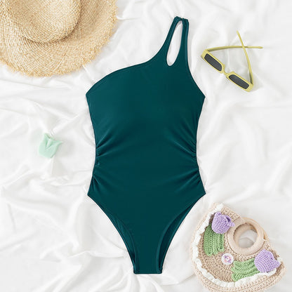 BLAKELY – ONE SHOULDER ONE PIECE SWIMSUIT