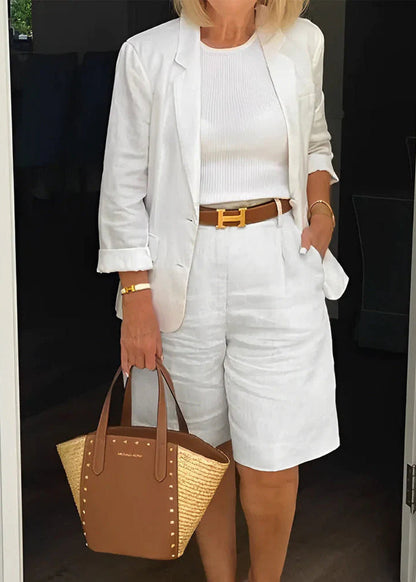 Junessa – Stylish Two-Piece Suit Set