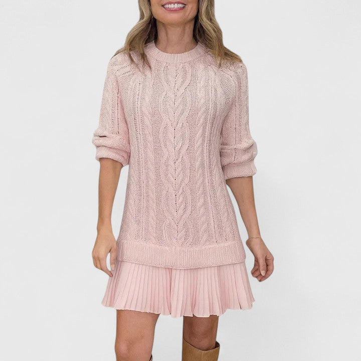 CLAIRE – KNIT SWEATER DRESS