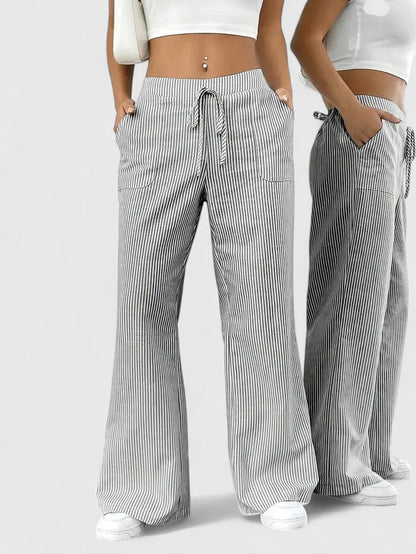 SIERRA – STRIPE FLOW LOUNGE PANTS