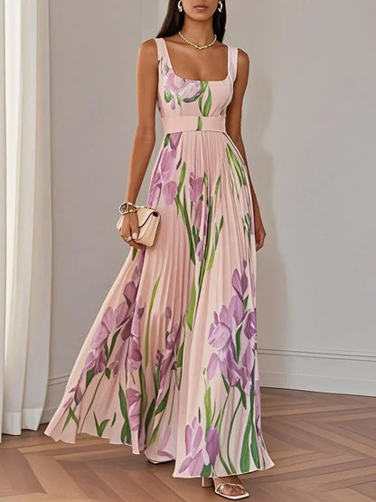 LILA – ELEGANT BLOOM MAXI DRESS