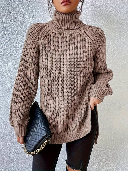 Isabella - Knitted Turtleneck Sweater