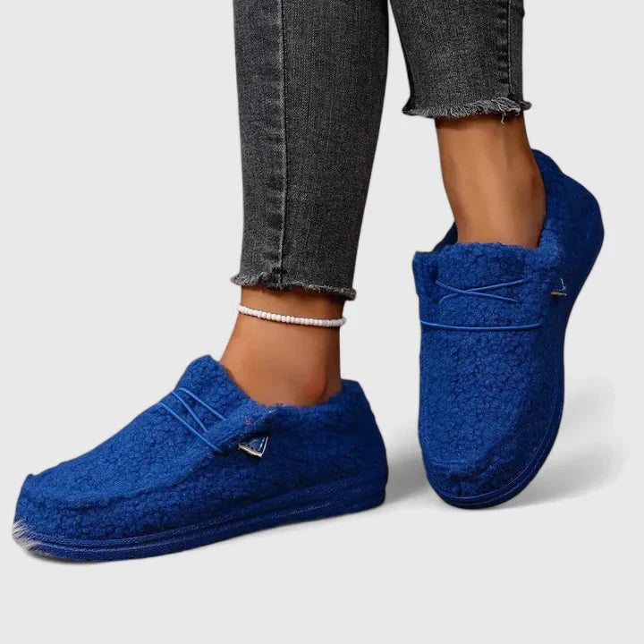 DEMI – COZY SHERPA LOAFERS