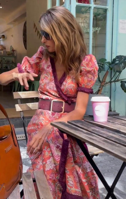 BELLAMY – ROMANTIC PINK MAXI OUTFIT