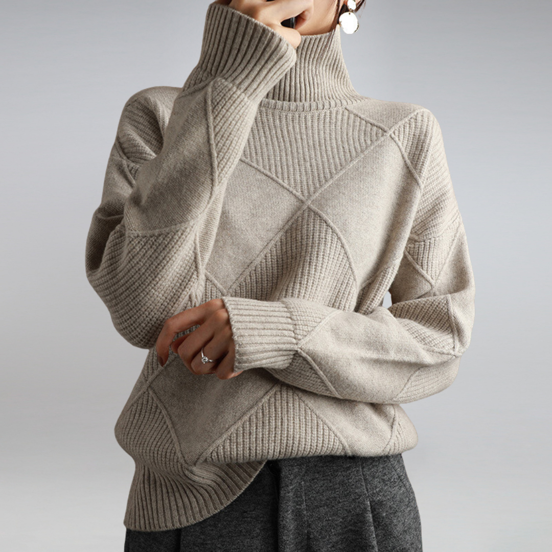 Adelia - CHIC TURTLENECK SWEATER