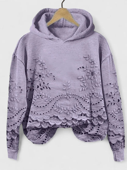 SUZANNE – EMBROIDERED HOODIE