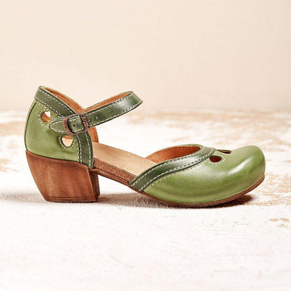 FRIA – COMFORTABLE LOW-HEEL SANDALS