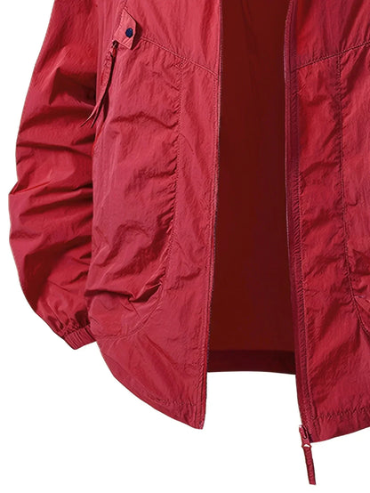 Dylan | Outdoor Waterproof Windbreaker Jacket with Adjustable Hood