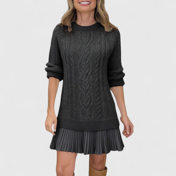 CLAIRE – KNIT SWEATER DRESS