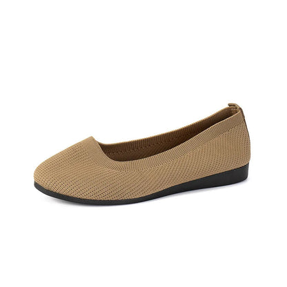 GRACE – COMFY KNIT BALLET FLATS