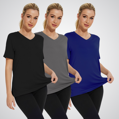 ARLETTE – CASUAL LOOSE FIT TEE (PACK OF 3)