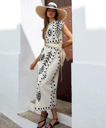 AURENELLE – CECILIA FLOWY SUMMER SET