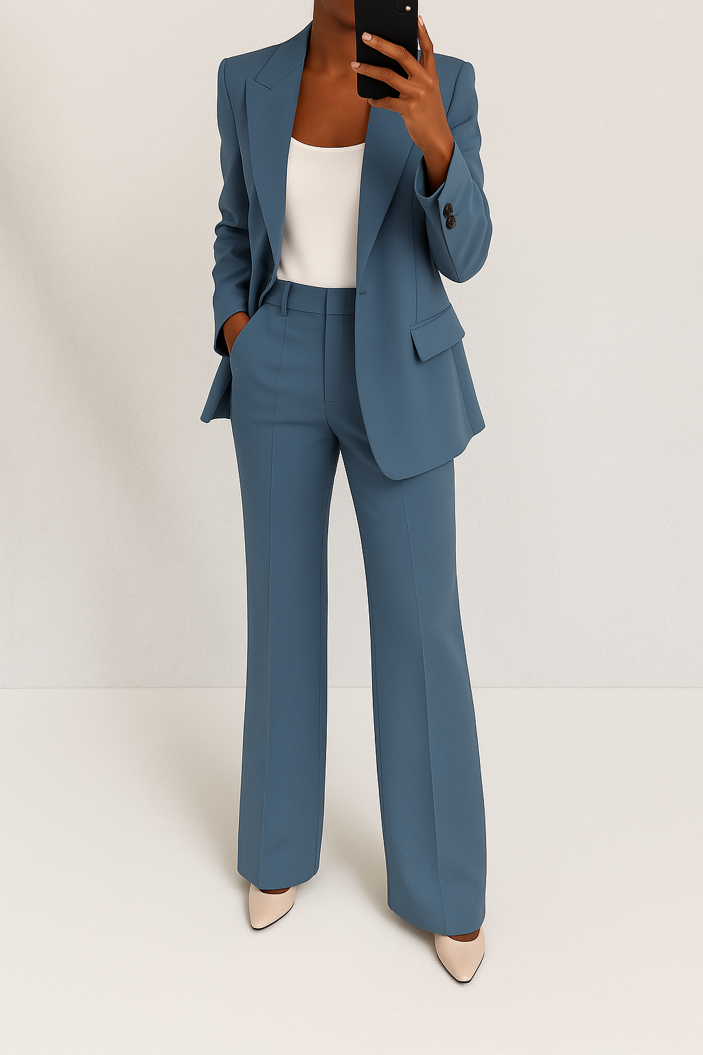 COURTNEY – POWER CHIC PANTSUIT SET