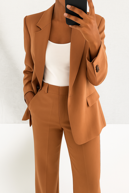 COURTNEY – POWER CHIC PANTSUIT SET