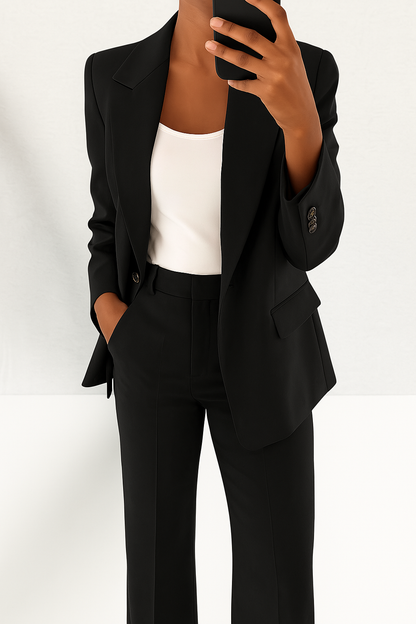 COURTNEY – POWER CHIC PANTSUIT SET