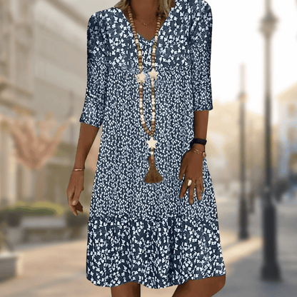 SORELIA – FLORAL MIDI DRESS