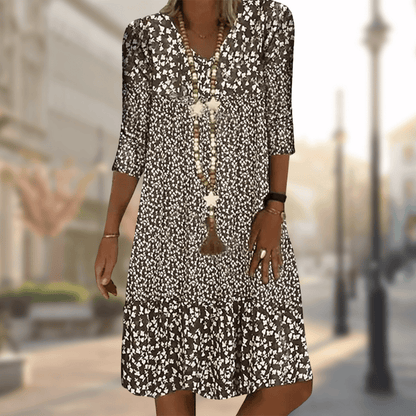 SORELIA – FLORAL MIDI DRESS