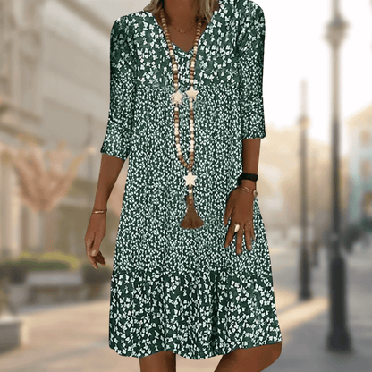 SORELIA – FLORAL MIDI DRESS