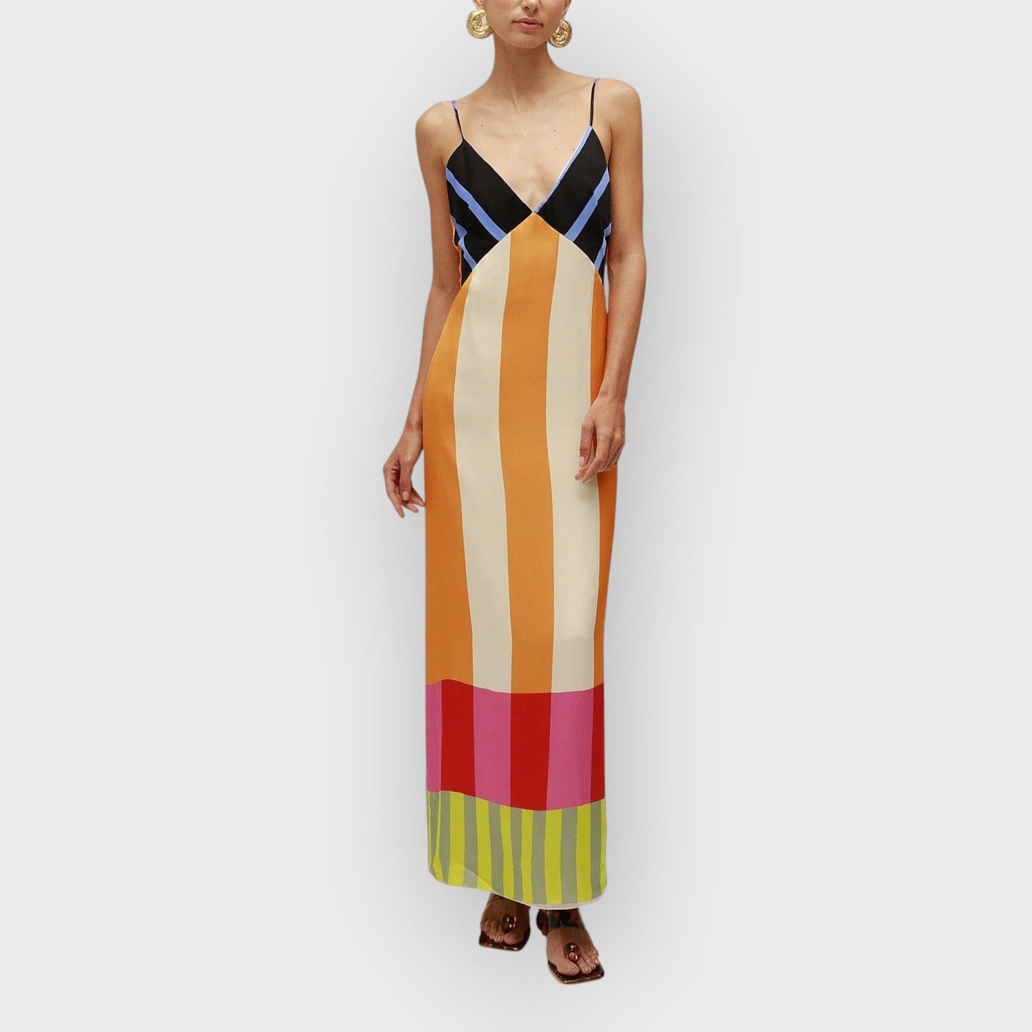KAELIN – BENGAL MULTI PALOMA MAXI DRESS