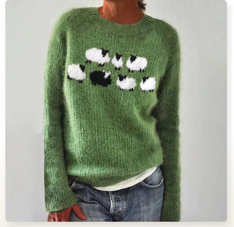 Poppy - Cozy Retro Sweater