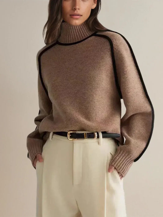 Donna - Elegant Turtleneck sweater