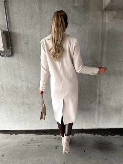 SIERRA – DOUBLE-BREASTED LONG COAT