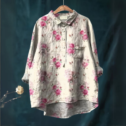 Fiona | Blouse with Romantic Floral Print