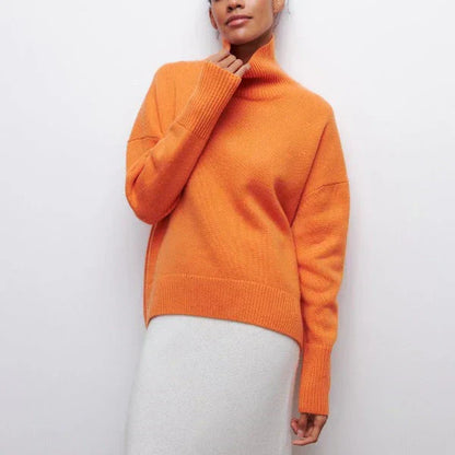 Amandine - Oversized Turtleneck Sweater